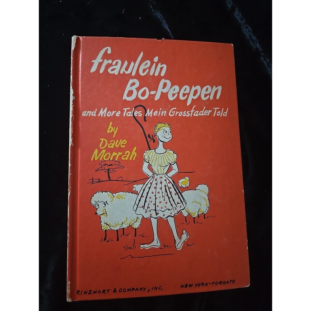 1953 Fraulein Bo-Peepen & More Tales by Dave Morrah German w/ Illustrations